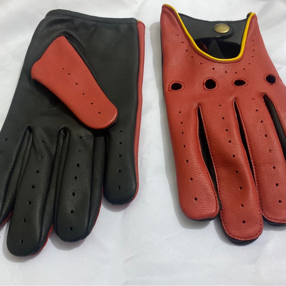 Men’s leather driving Gloves